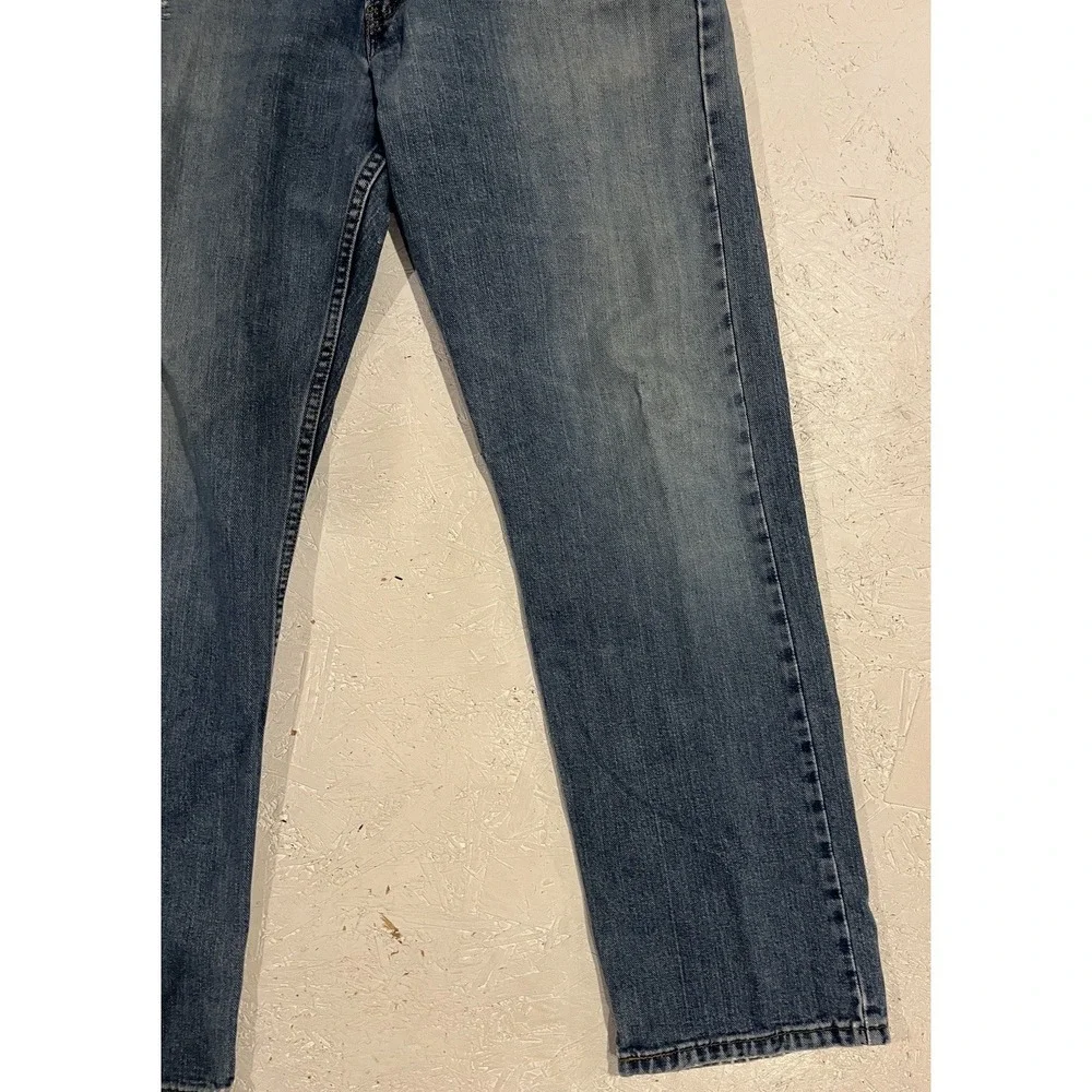Vintage Levi's 505 Regular Fit Straight‎ Leg Blue Jeans Mens Size 34x32